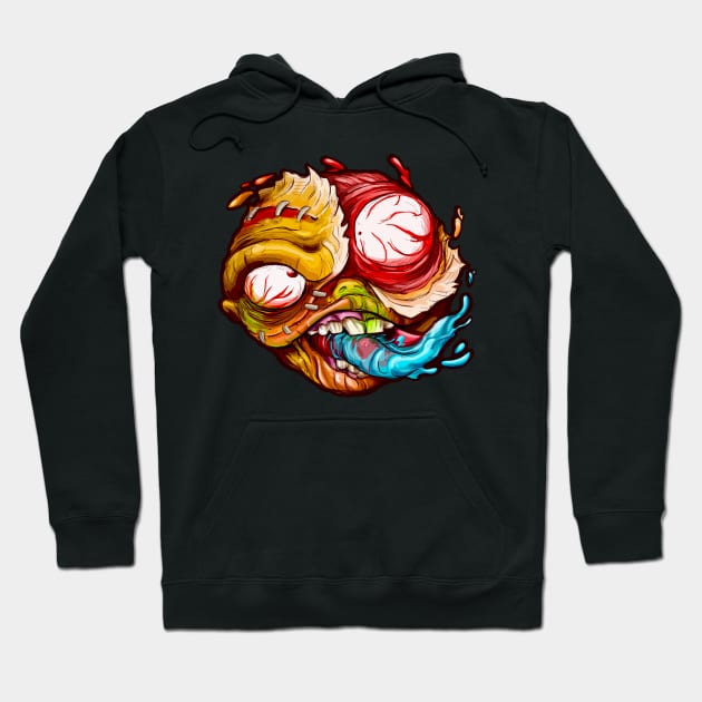 BatSh*t Balls! -Ferris Drooler- Hoodie by RadioactiveUppercut